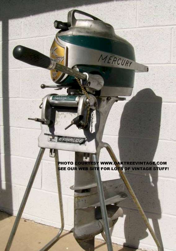 vintage outboard motor description