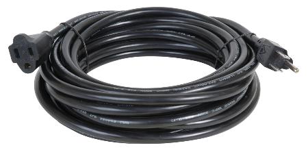25 foot 14 AWG BLACK EXTENSION CORDS-AC POWER CABLES FOR TRADE-SHOW_STAGE USE- OT23-782.jpg