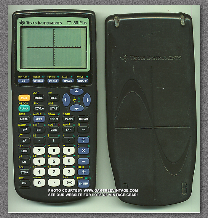 Ti 83 Calculator. Texas Instruments TI-83 Plus