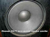 Pioneer_CS-77_Woofer_30-25F-3_non-Vented_woofer_web.jpg (16006 bytes)