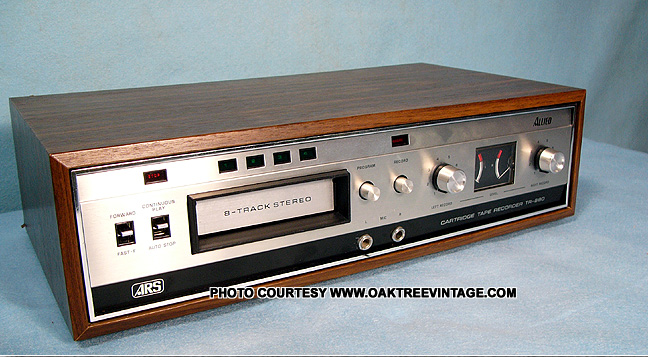 Vintage 8 Track Cartridge Tape Decks Photo Gallery Archive