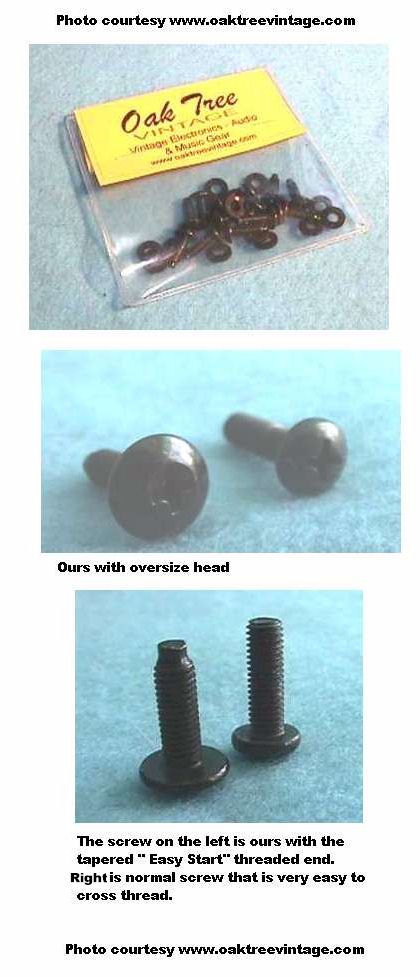  click on above thumbnails to enlarge photos WORLDS BEST RACK SCREWS