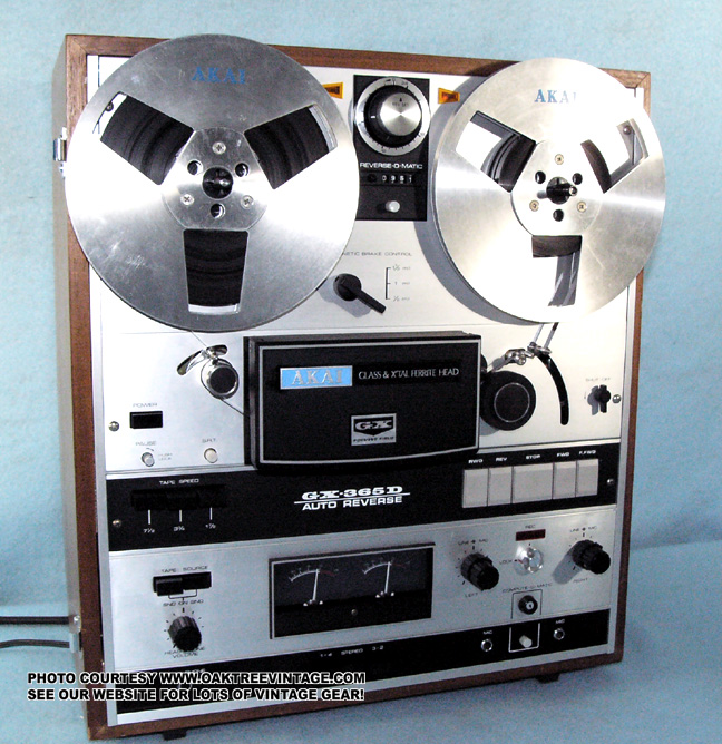 2 x Akai M-9-DX Reel to Reel Tape Players - Spares or Repair