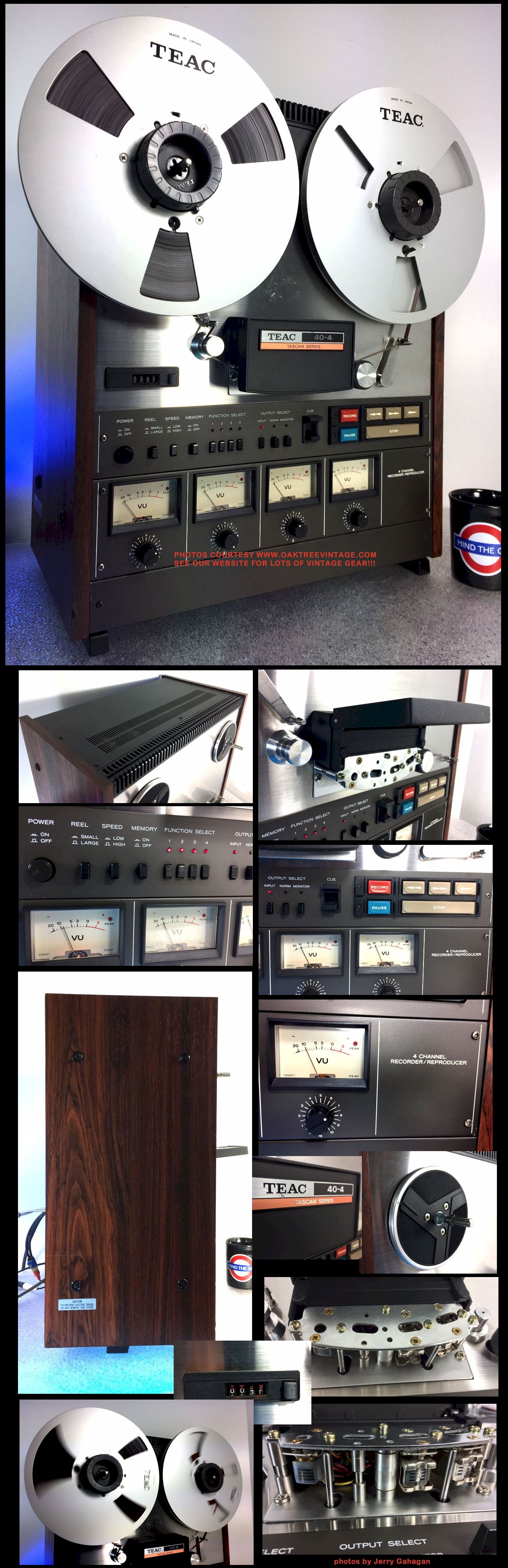 Reel To Reel Tape Recorders / Decks… Ready to GO! RESTORED