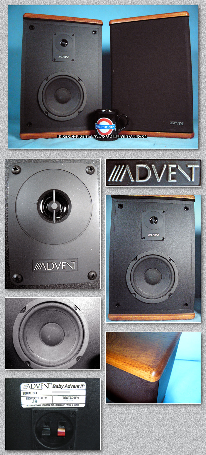 Baby advent ii replacement woofer sale