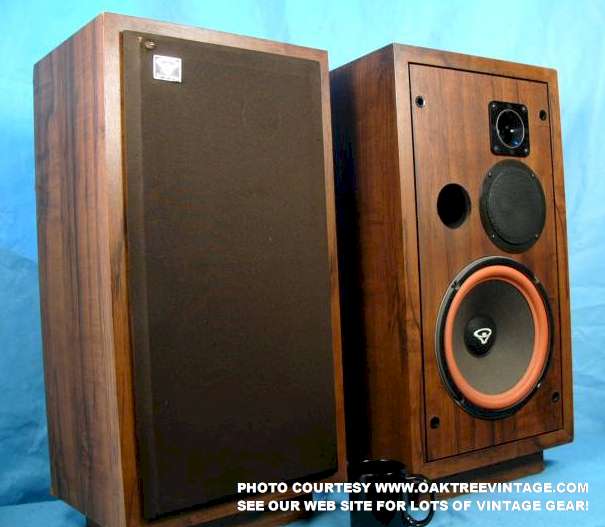 Archive Vintage Cerwin Vega Hed Stereo Speakers Photo Gallery