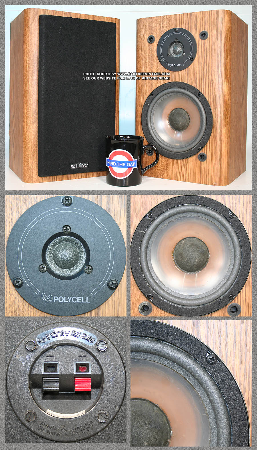 infinity sm 155 replacement woofer