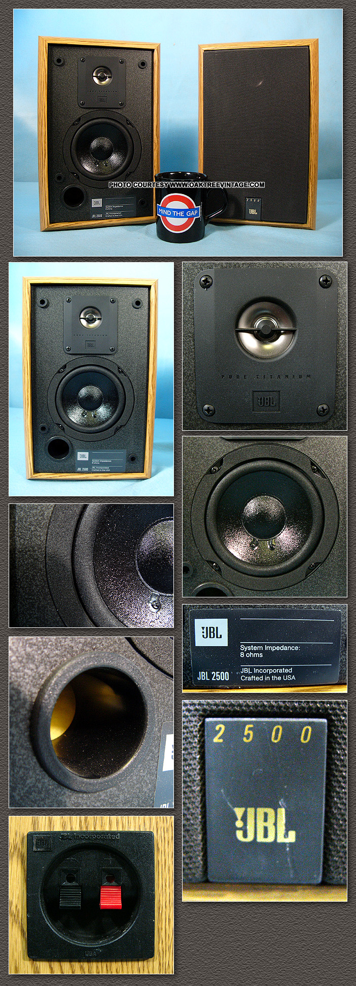 Jbl Replacement Speakers Drivers Parts Used Vintage