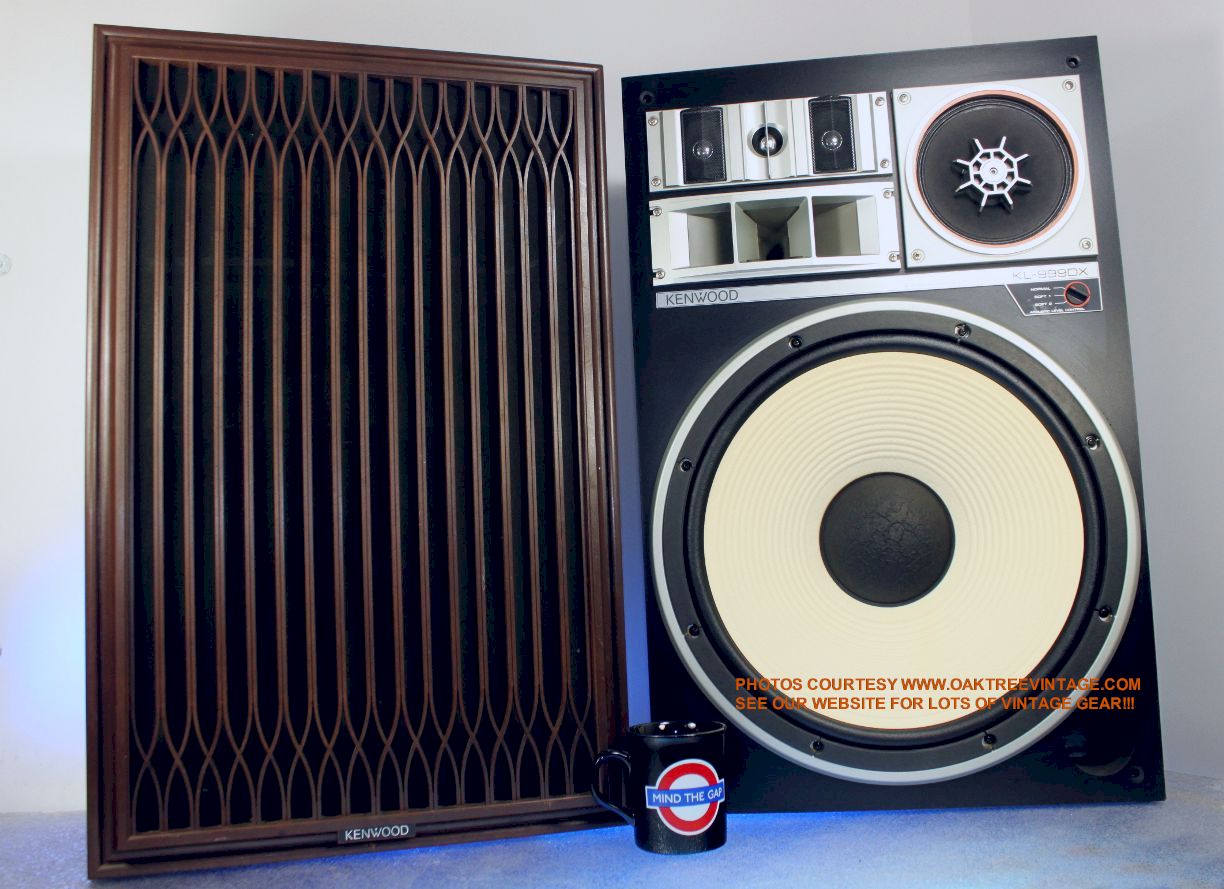 Archive Vintage Classic Kenwood Trio Speakers Photo Gallery