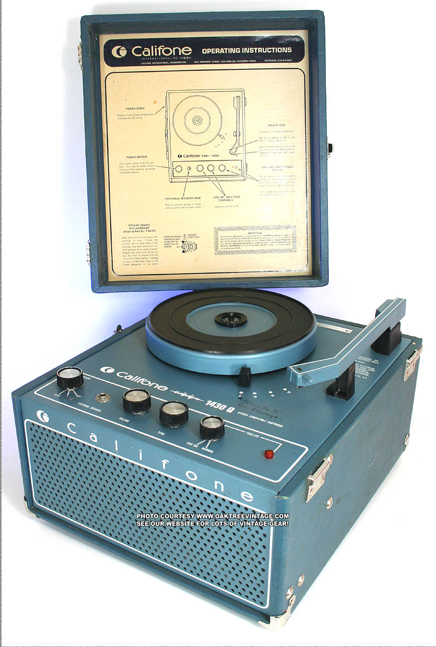 School / Institutional / Class-Room Record Players Refurbished / Restored for sale with a Warranty!