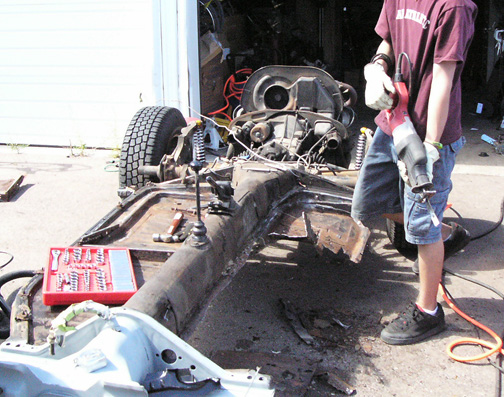 Vw Bug Restoration 1969 69 Baja Rebuild