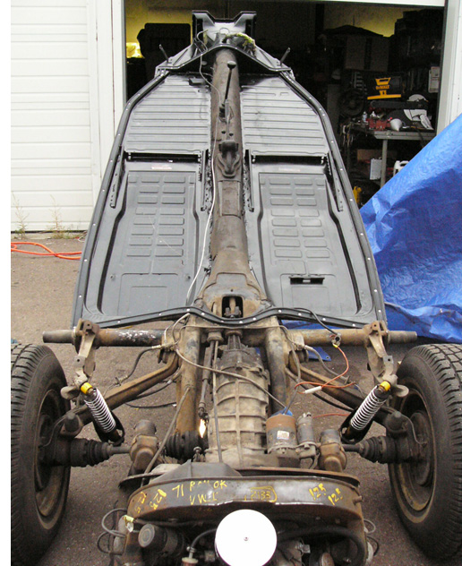 Vw Bug Restoration 1969 69 Baja Rebuild