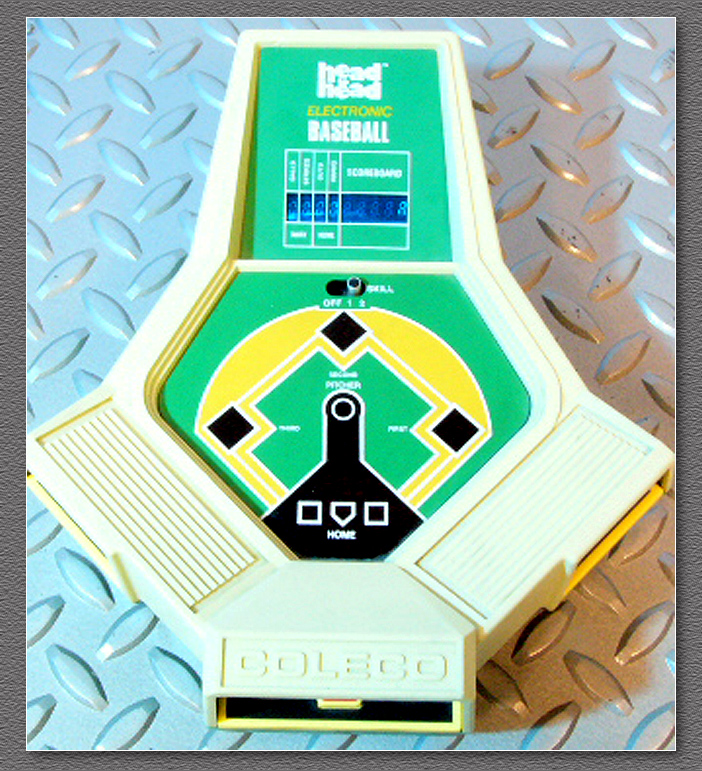 1980's electronic baseball game