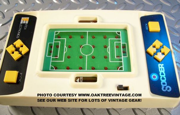 handheld electronic football game 80s