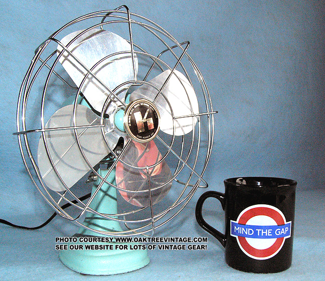 Antique Vintage Electric Fans Restored Refurbished And