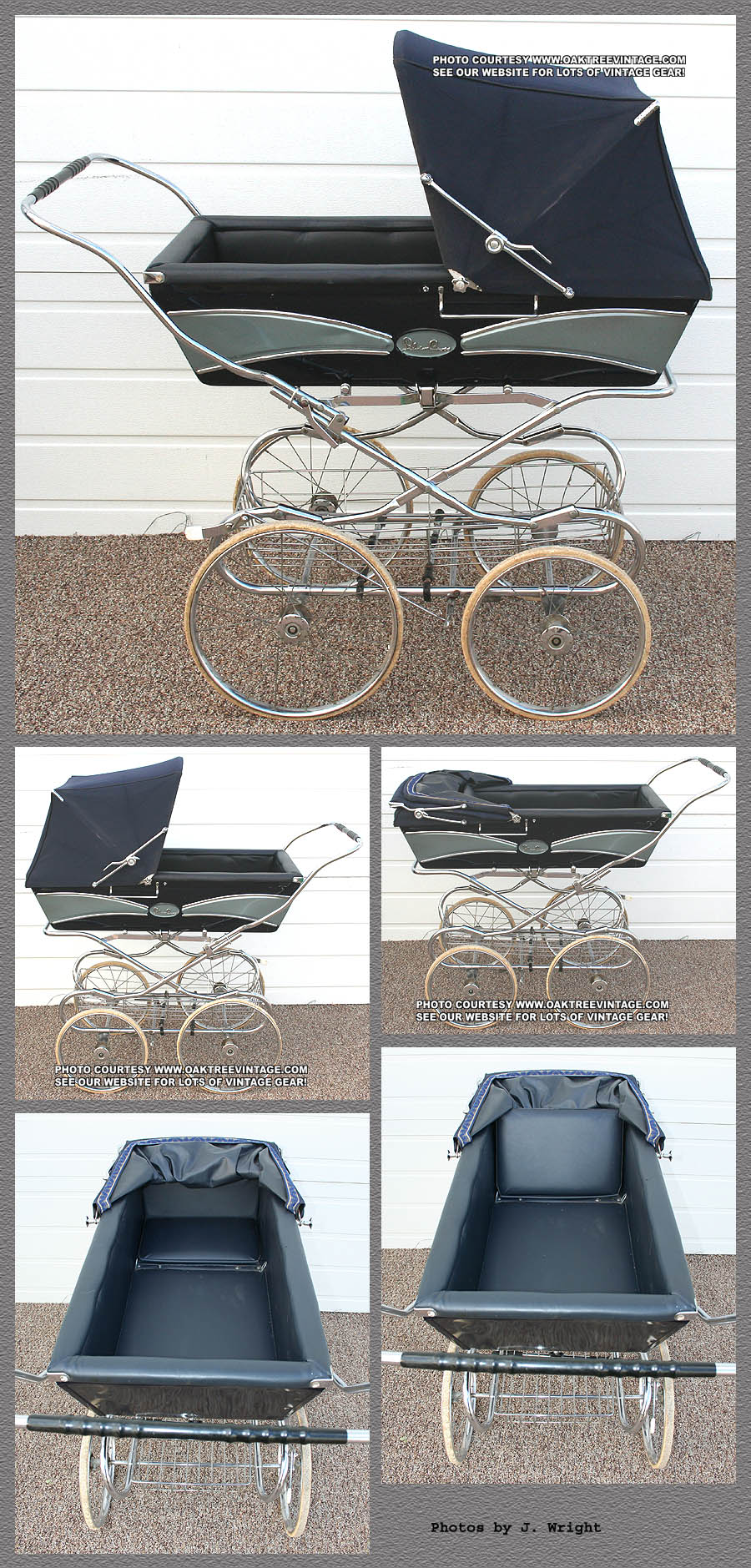 silver cross vintage prams