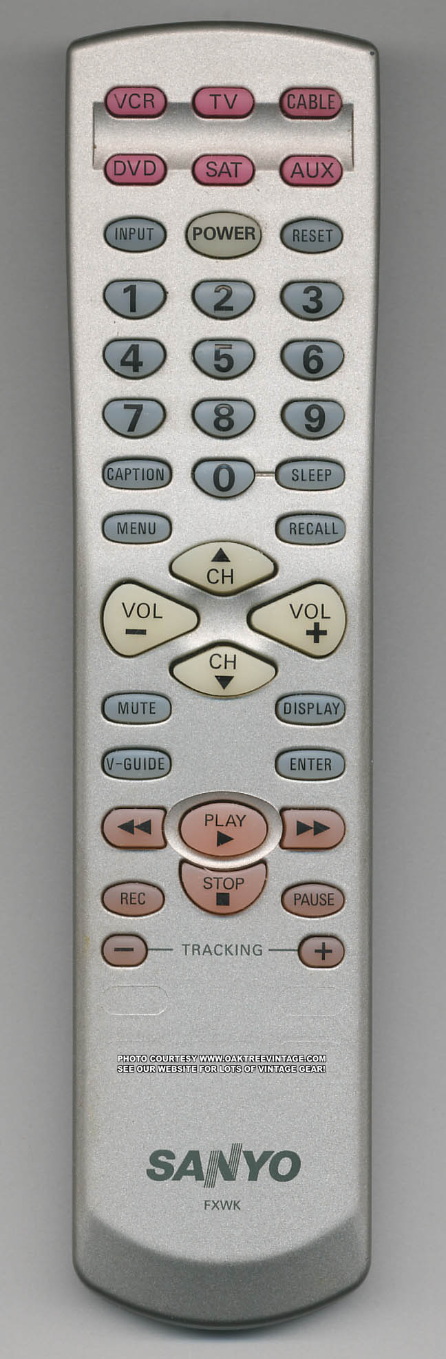 Remote Program Codes For Sanyo Tv