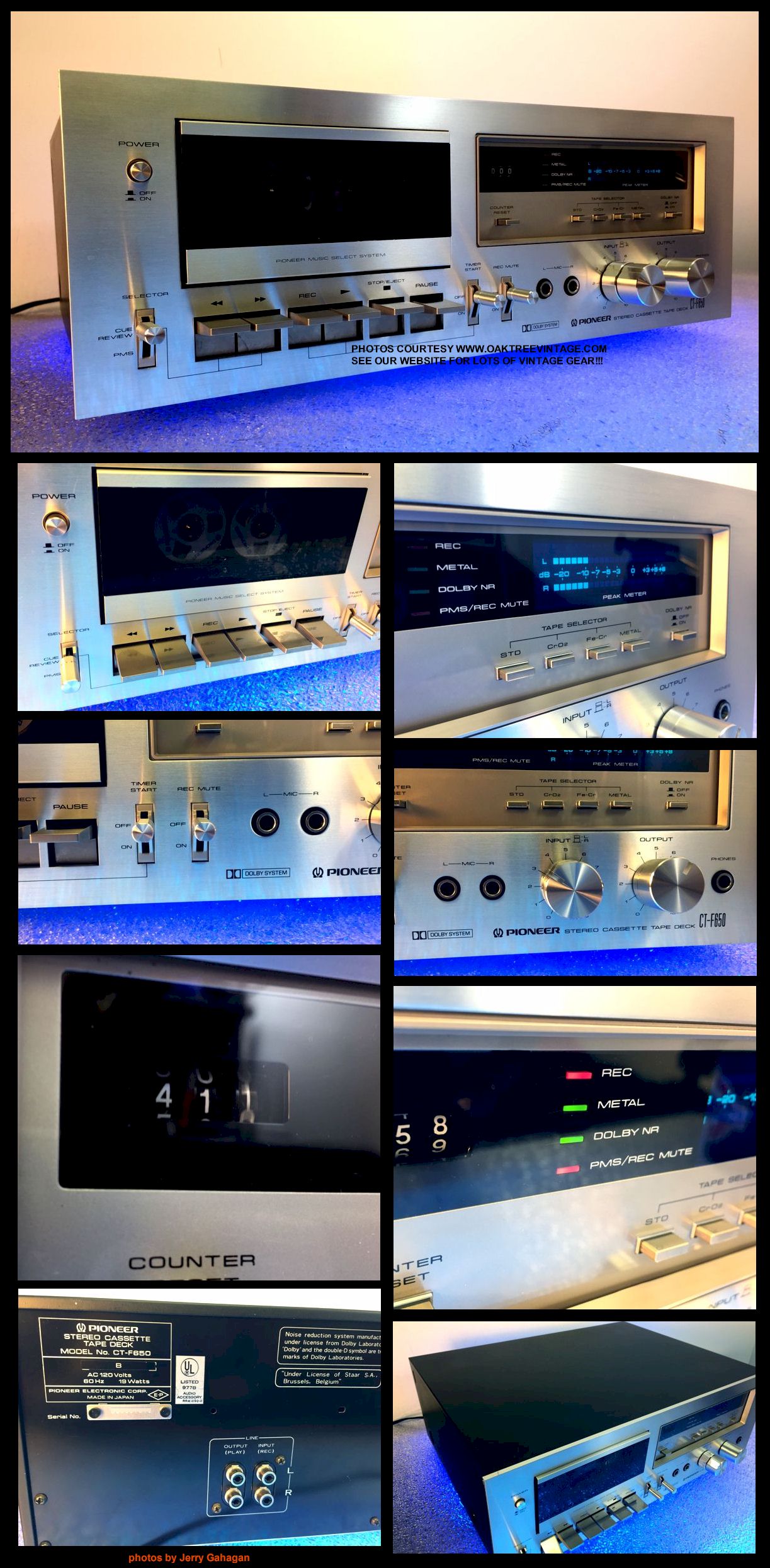 Platine Cassette Pioneer CT110 - Occasion Fonctionnelle