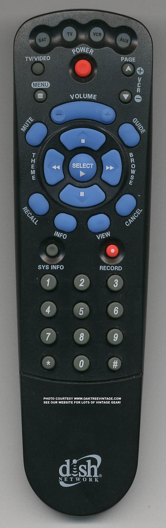 EchoStar Technologies Dish Network IR Remote Control 103602 Multi