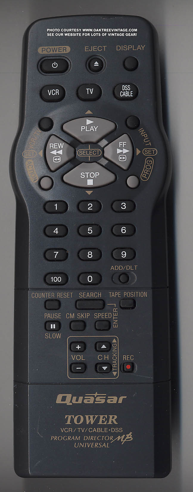 Remote Controls for TVs, VCRs, DVD Players, CD Players, Receivers, etc